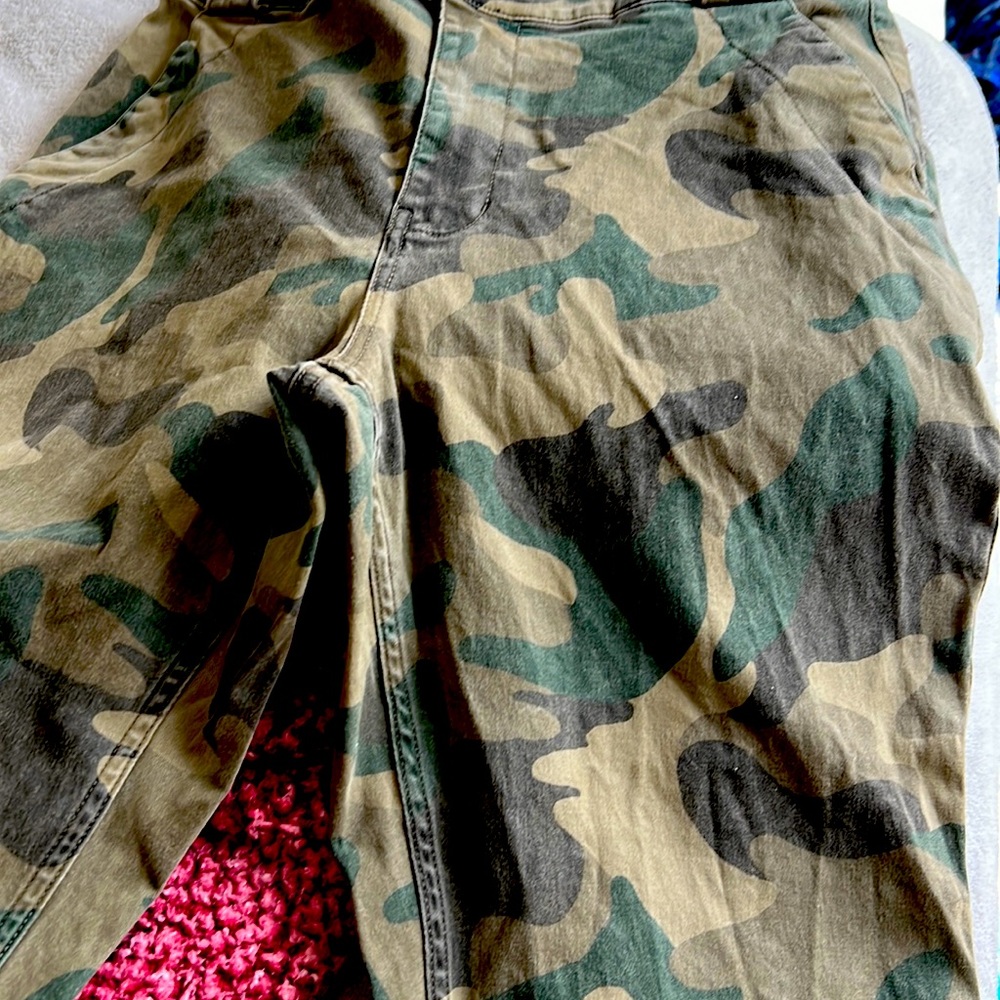 Hollister brand size large NWOT camo colors